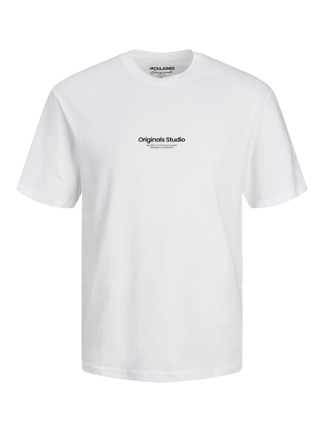 Jack & Jones t-shirt bianco Originals Studio