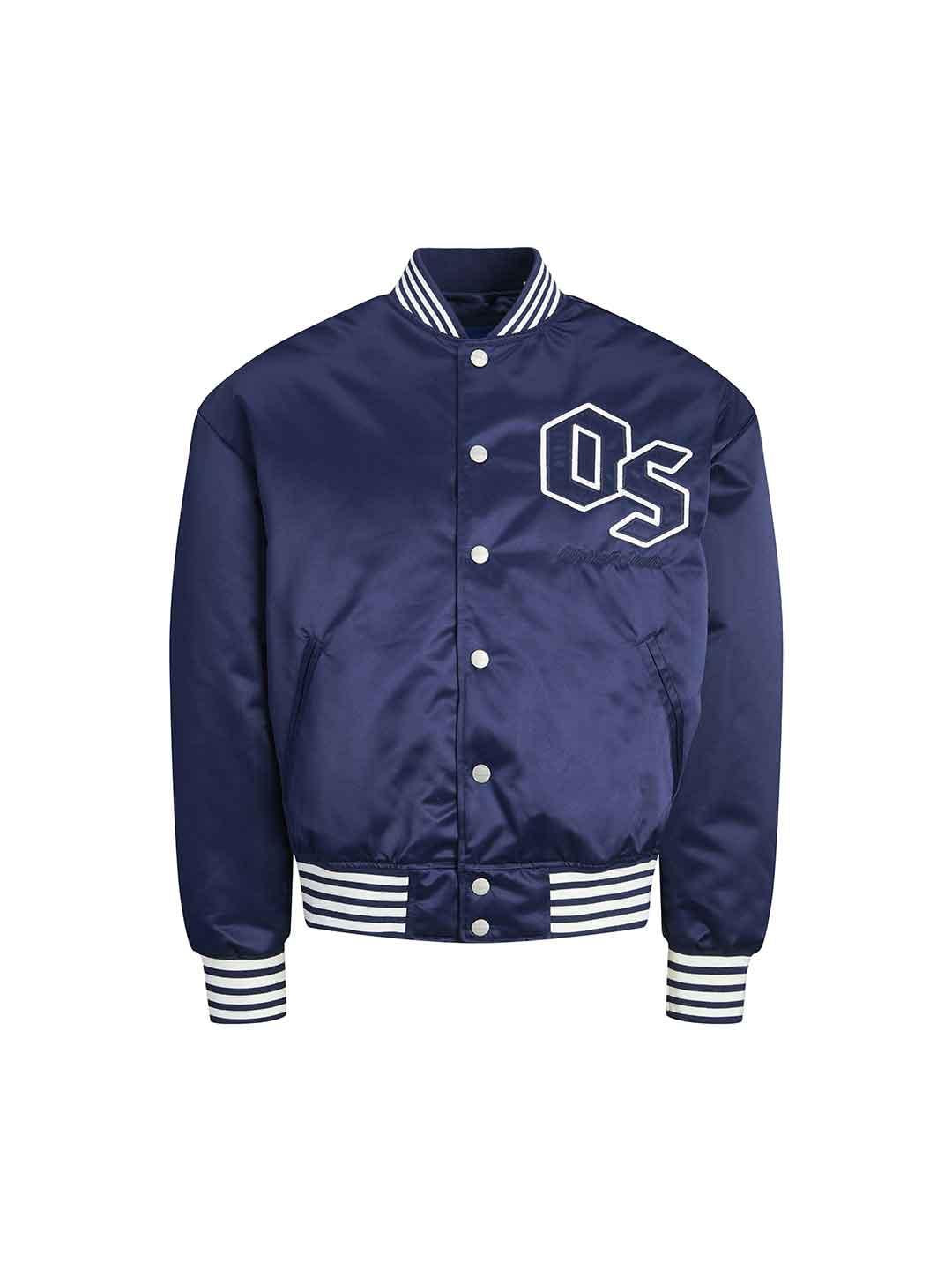 Jack & Jones giubbino bomber blu
