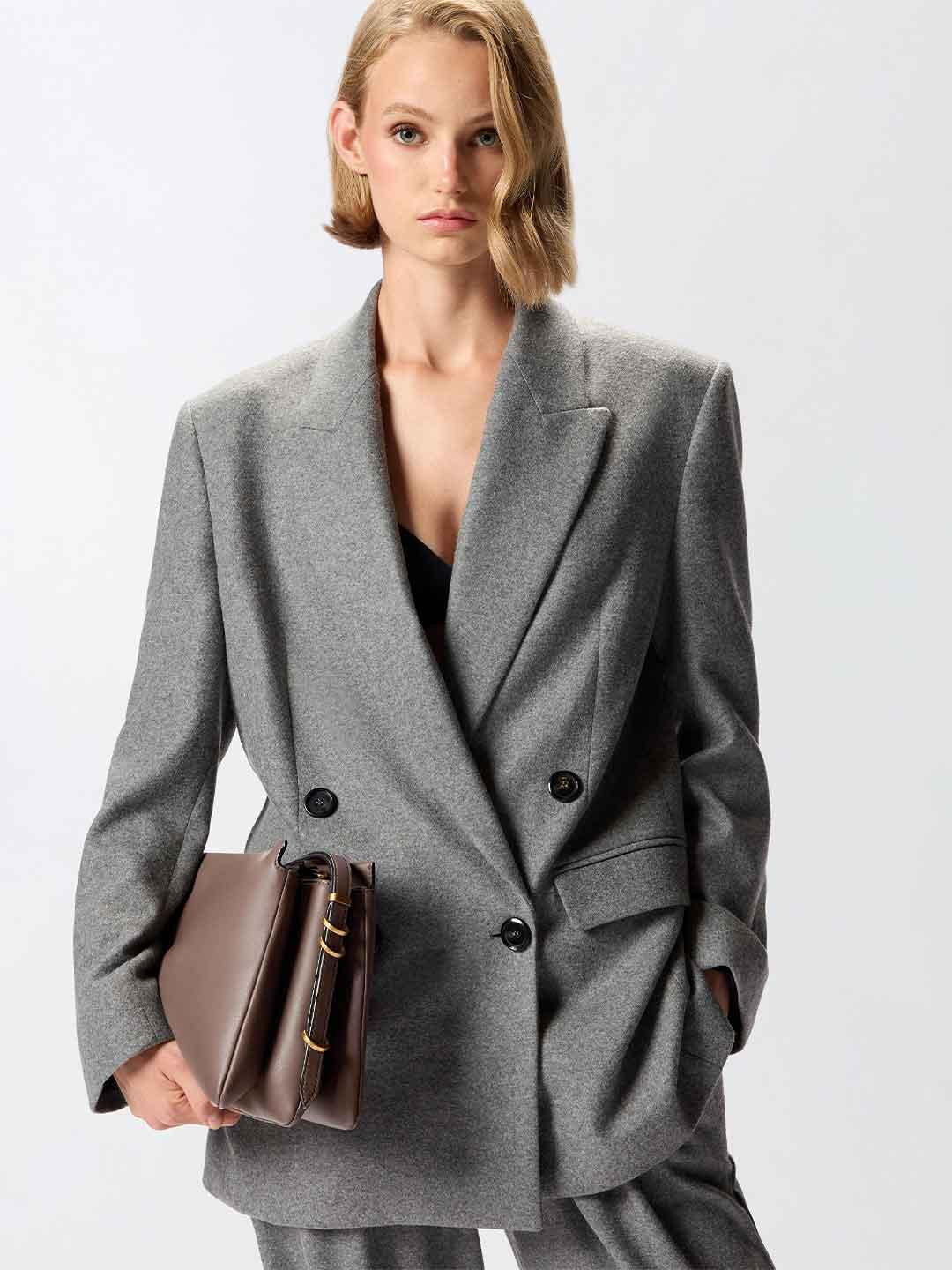 Pinko One Two Three borsa marrone