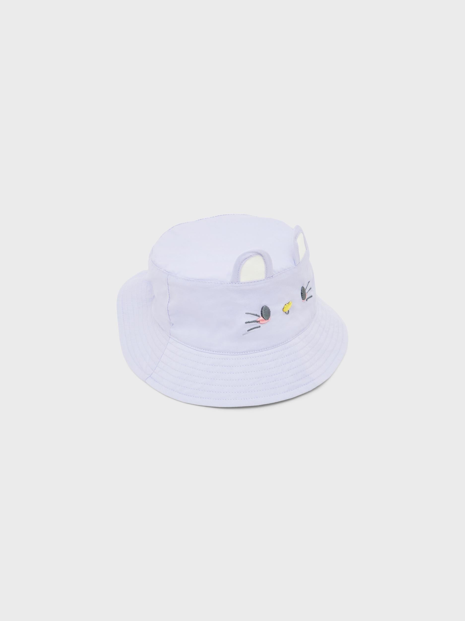 Name It kids cappello lilla con ricamo