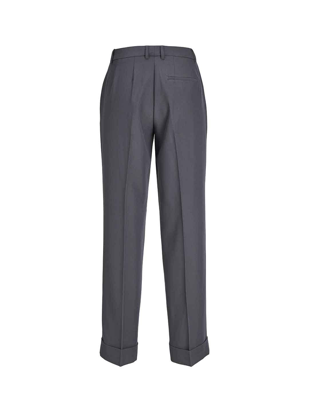 JJXX Mary pantalone grigio con risvolto