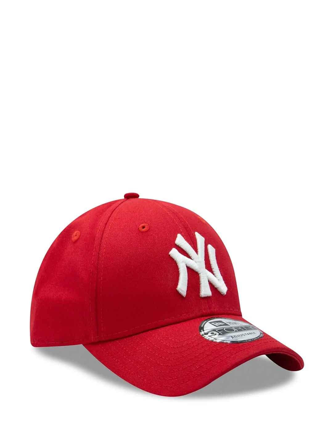 New Era 9Forty cappello rosso con logo bianco