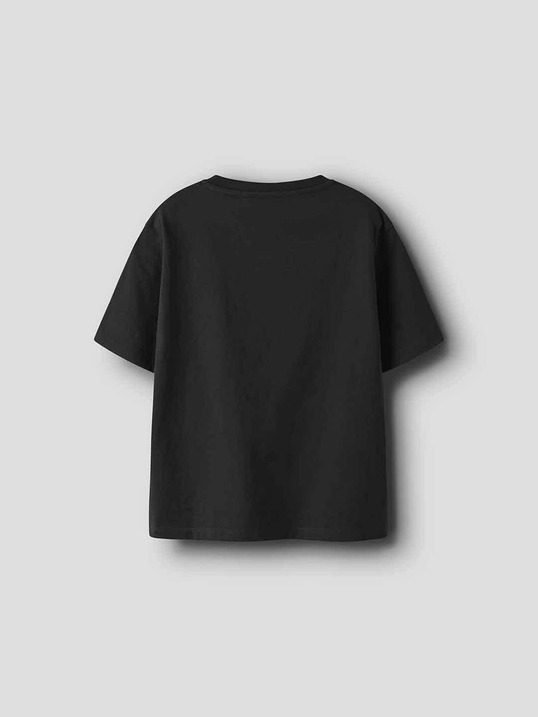 Name It t-shirt kids nero con strass