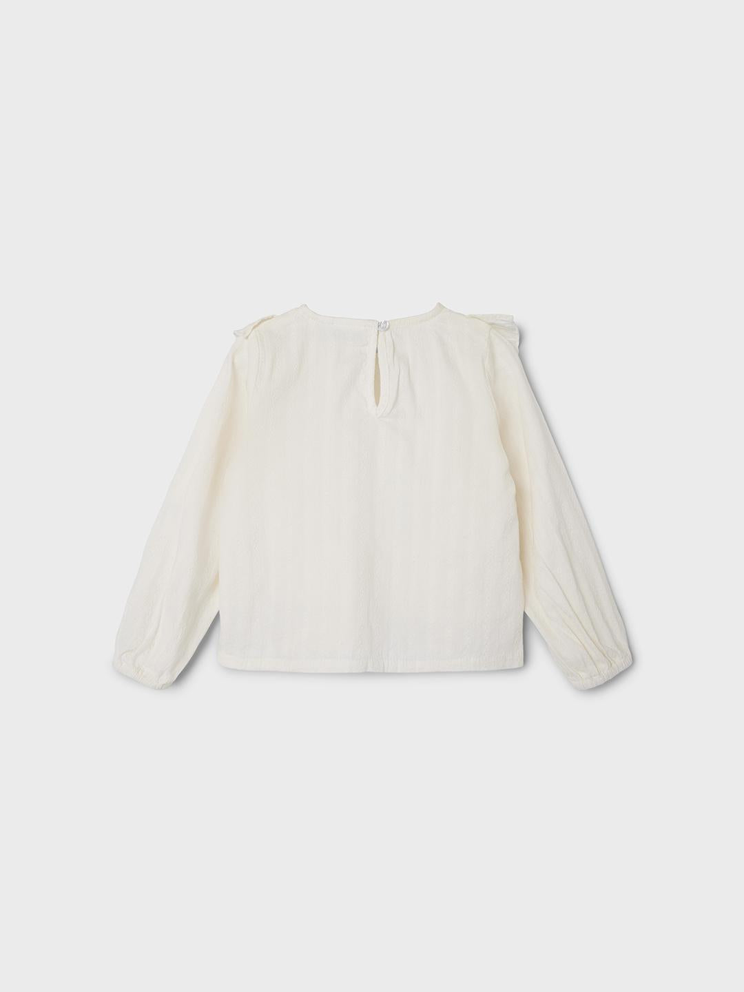 Name It camicia kids panna con balze