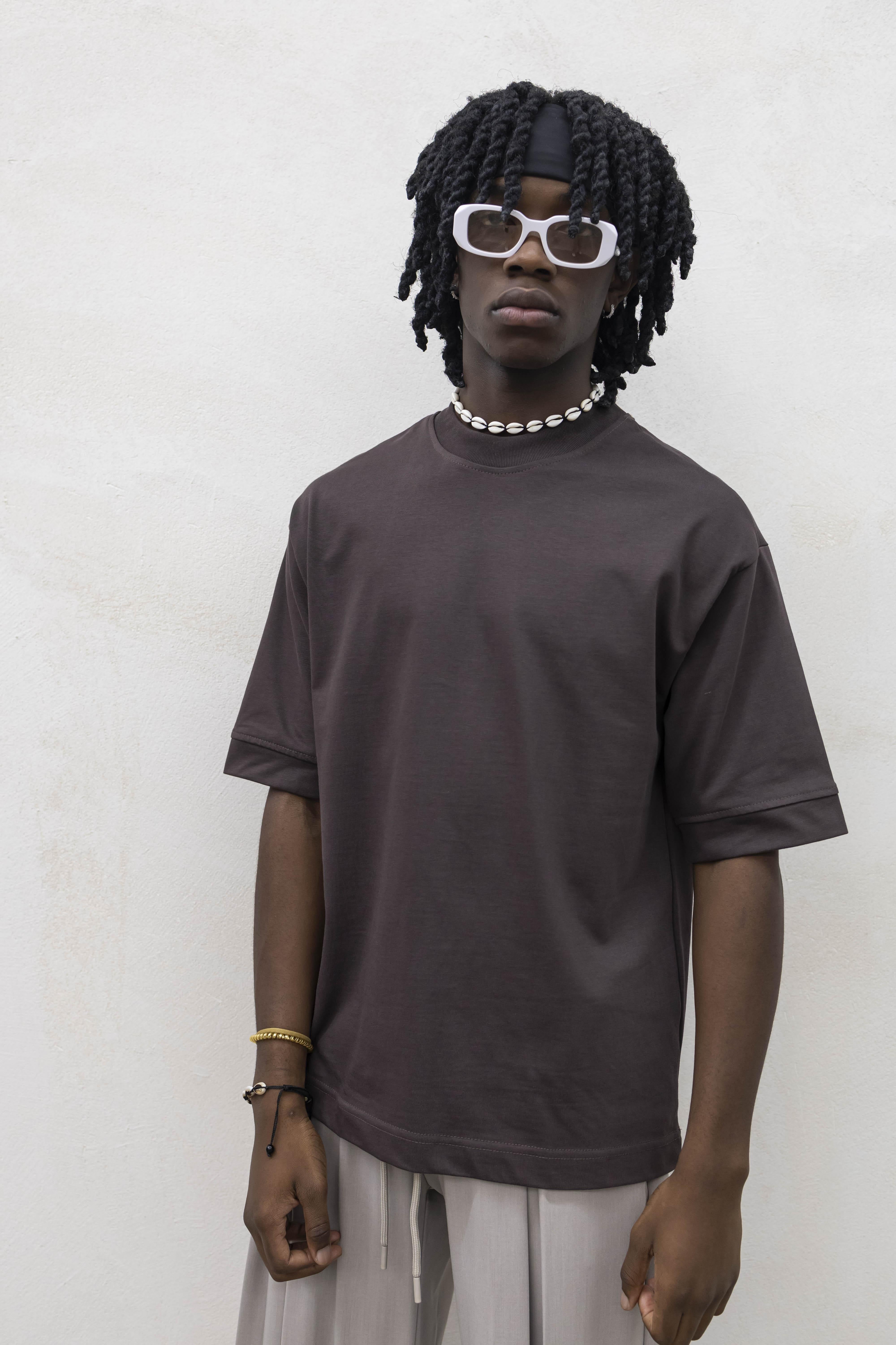 Tokyo t-shirt marrone compact