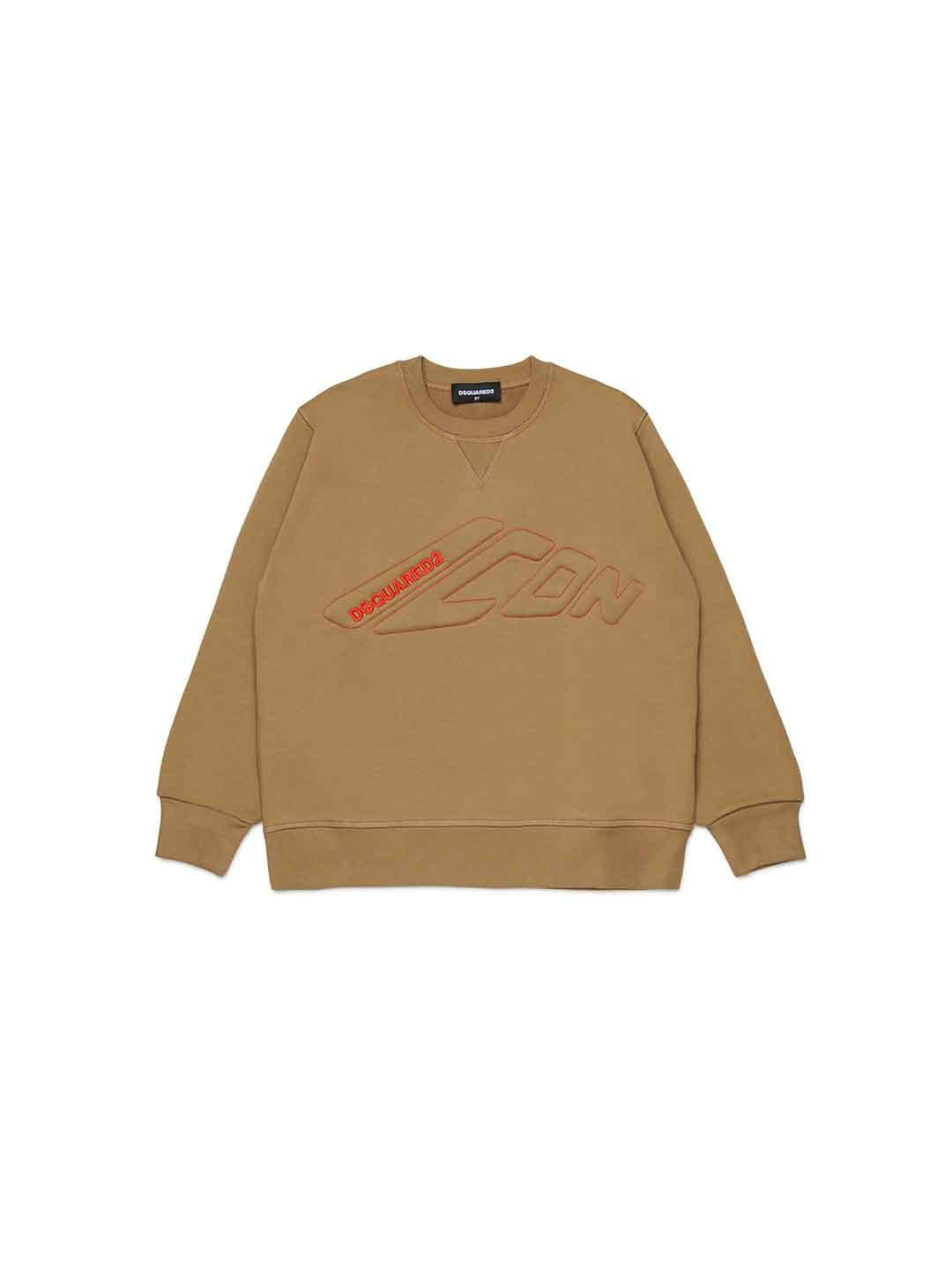 Dsquared 2 felpa kids beige