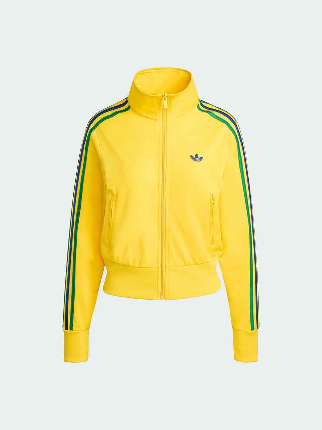 Adidas Firebird felpa giallo