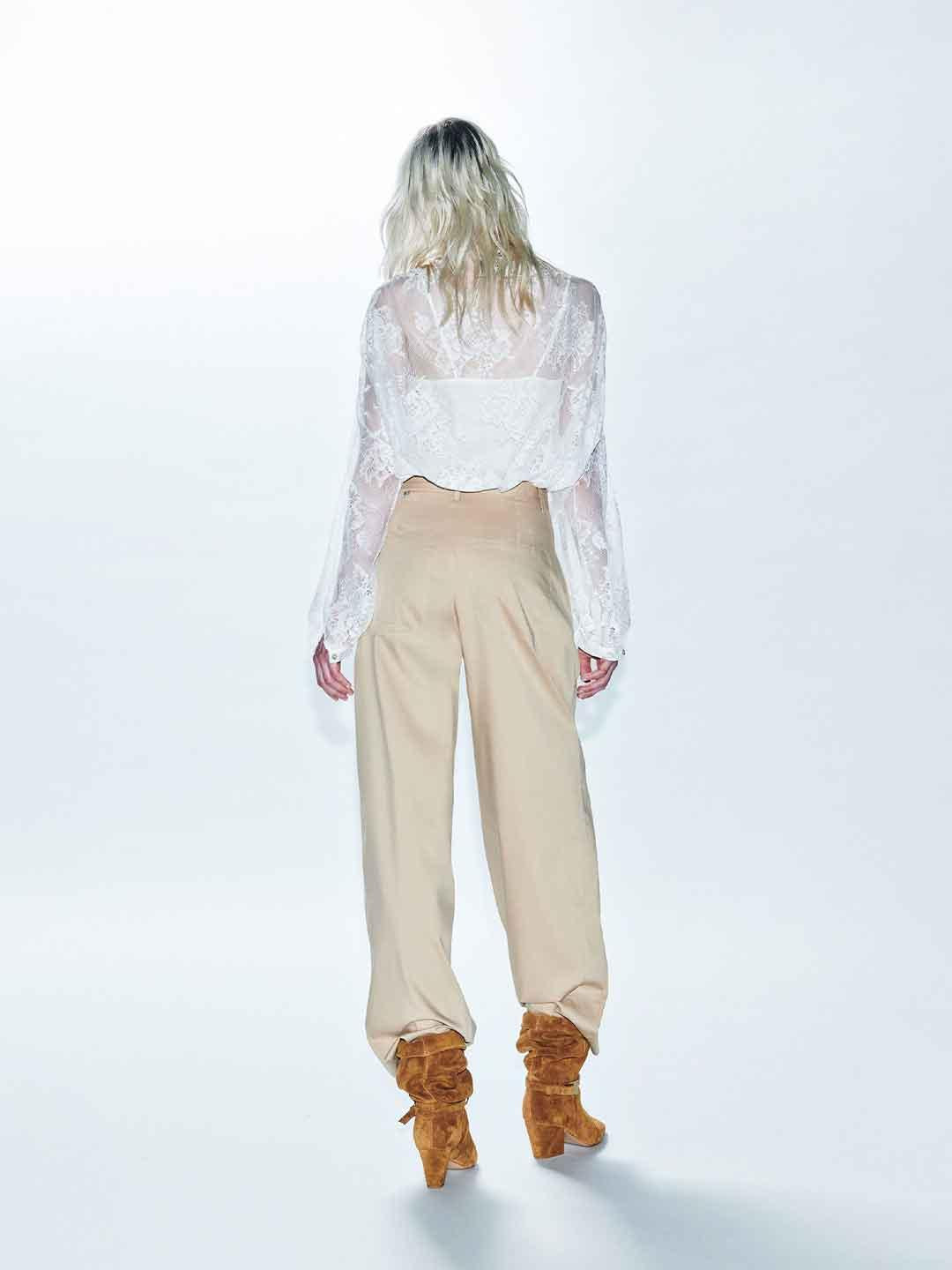 Aniye By Tamara body bianco in pizzo