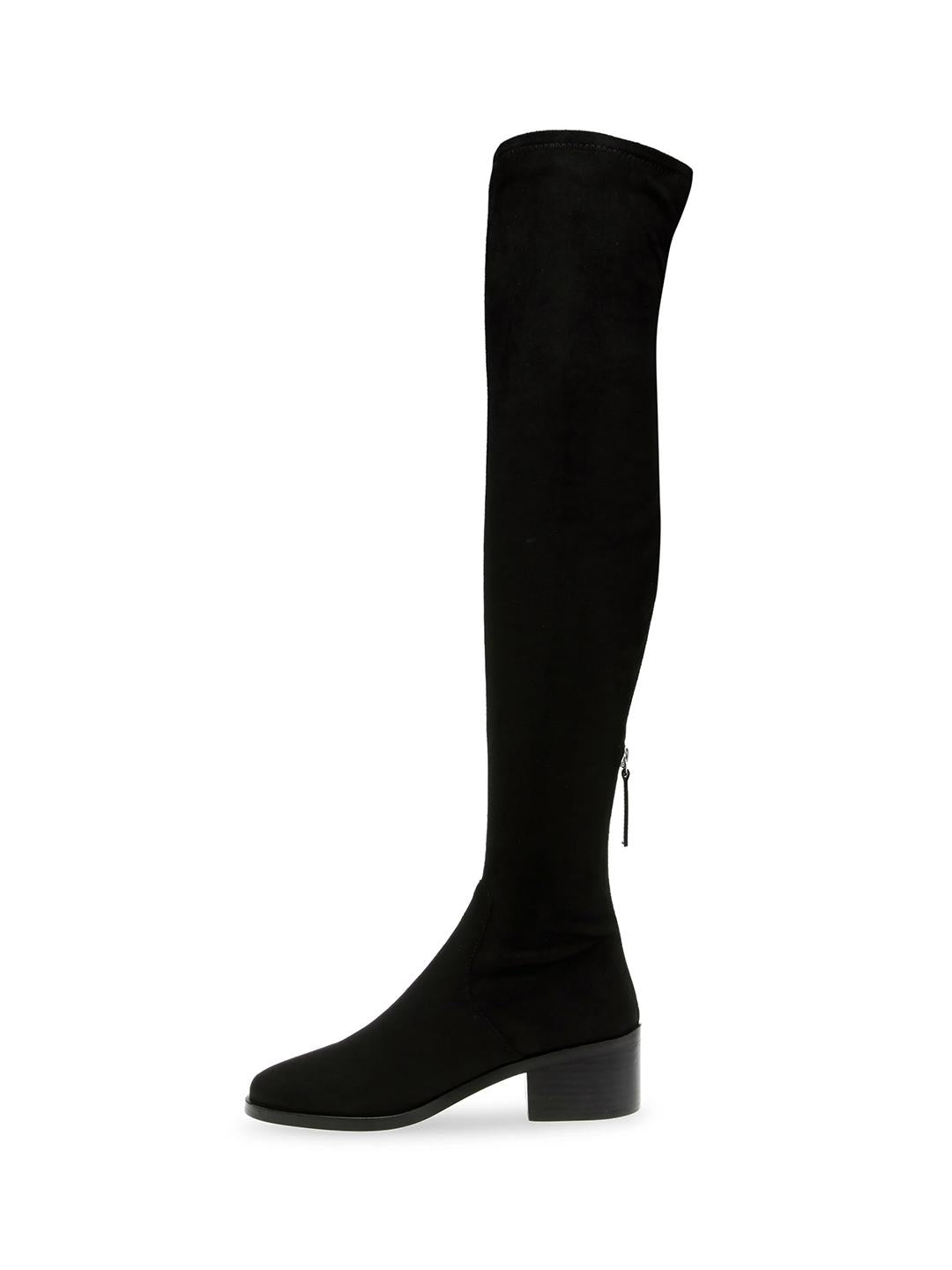 Steve Madden Salvador stivale nero in camoscio