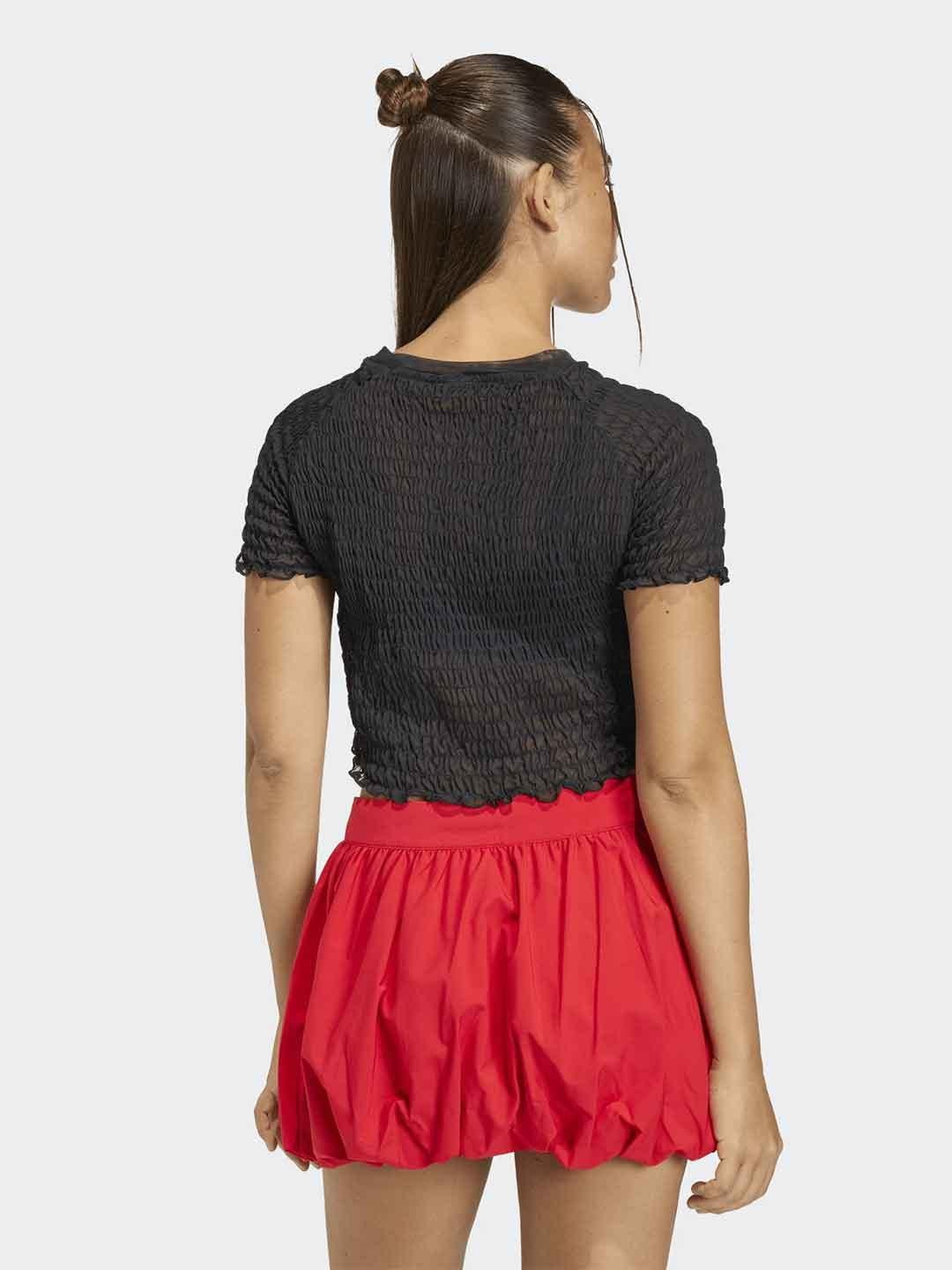 Adidas t-shirt nero velata