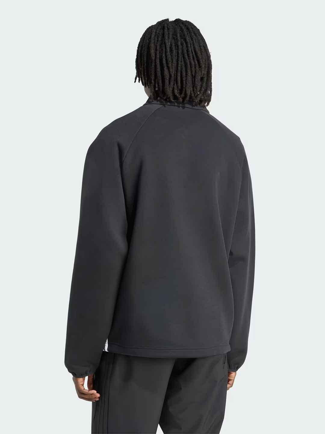 Adidas Adicolor felpa nero con zip