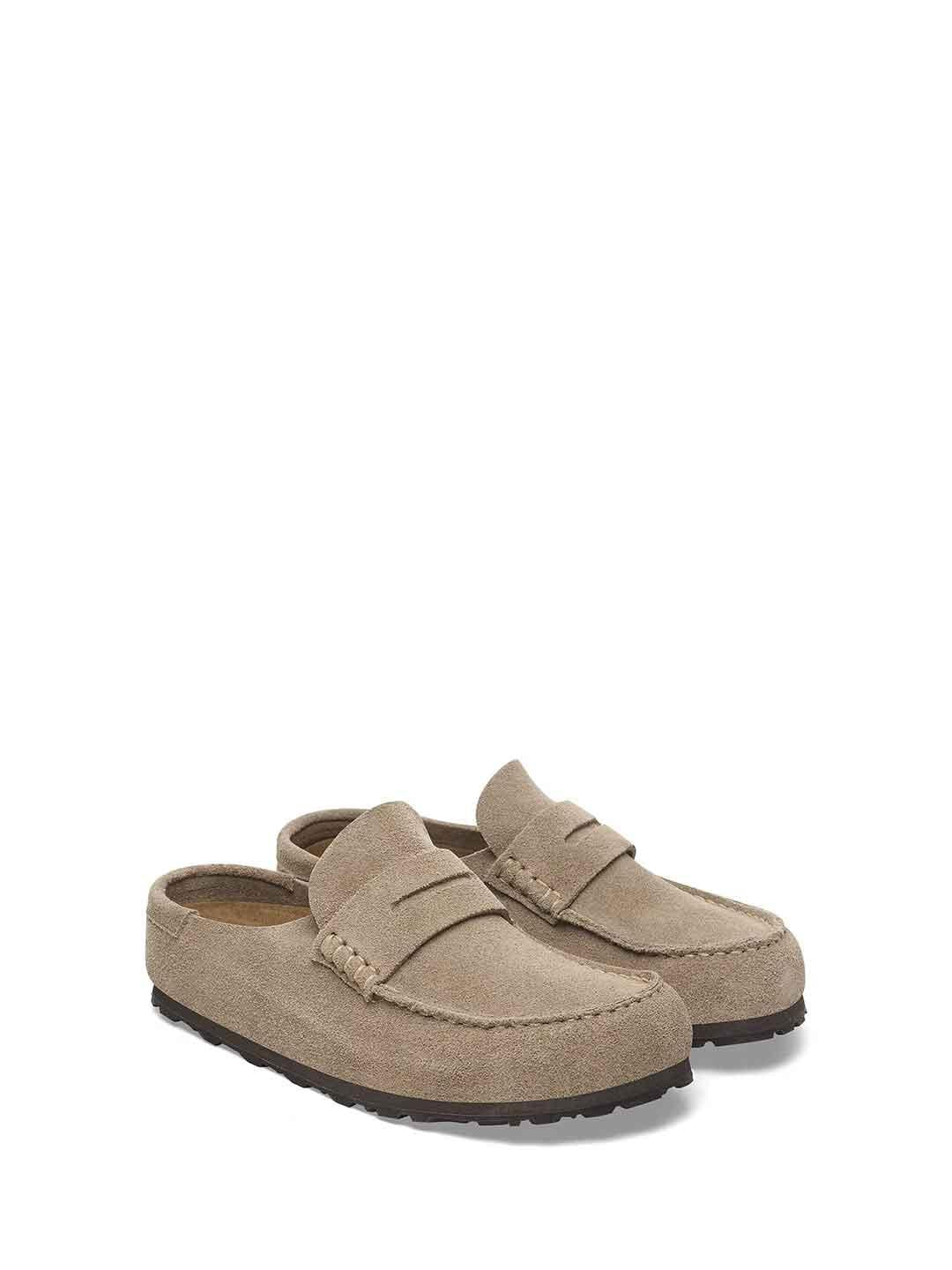 Birkenstock Naples Wrapped sabot beige