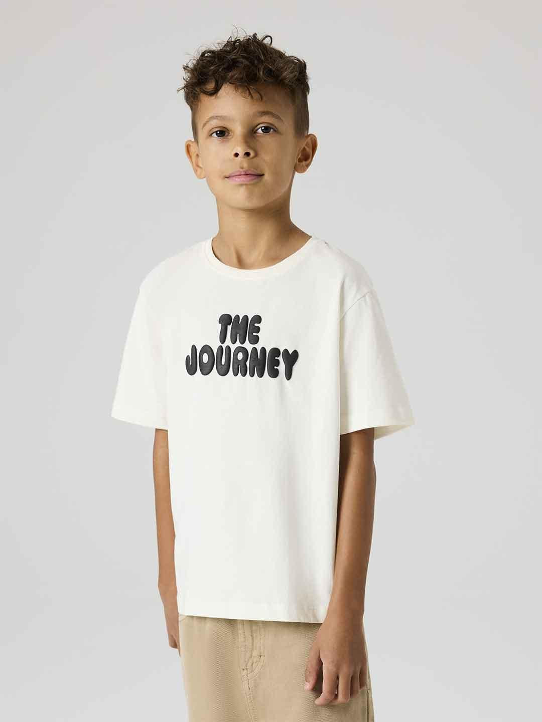 Name It t-shirt kids bianco the journey