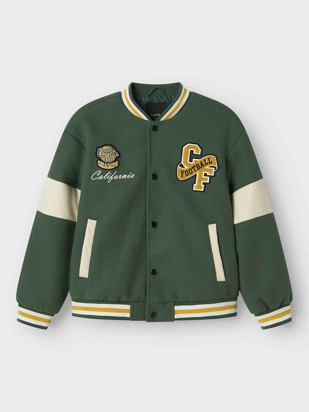 Name It giubbino kids verde collegiale