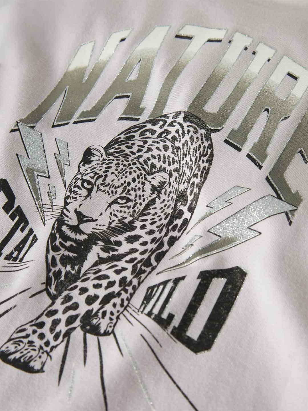 Name It t-shirt kids lilla wild & free