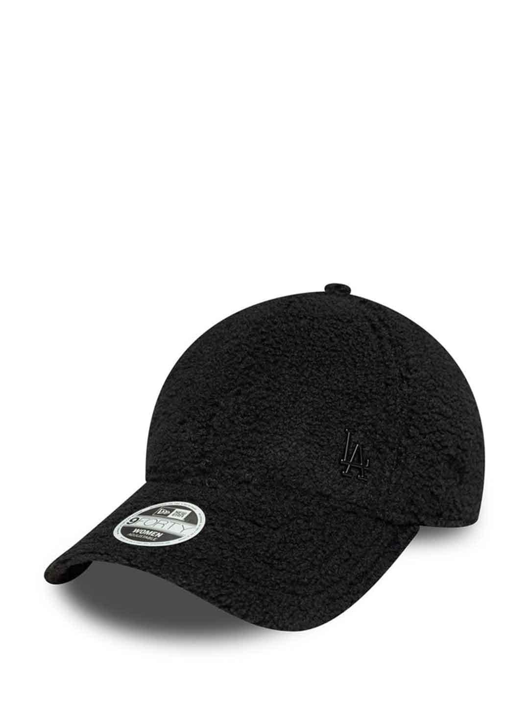 New Era 9FORTY cappello nero in teddy