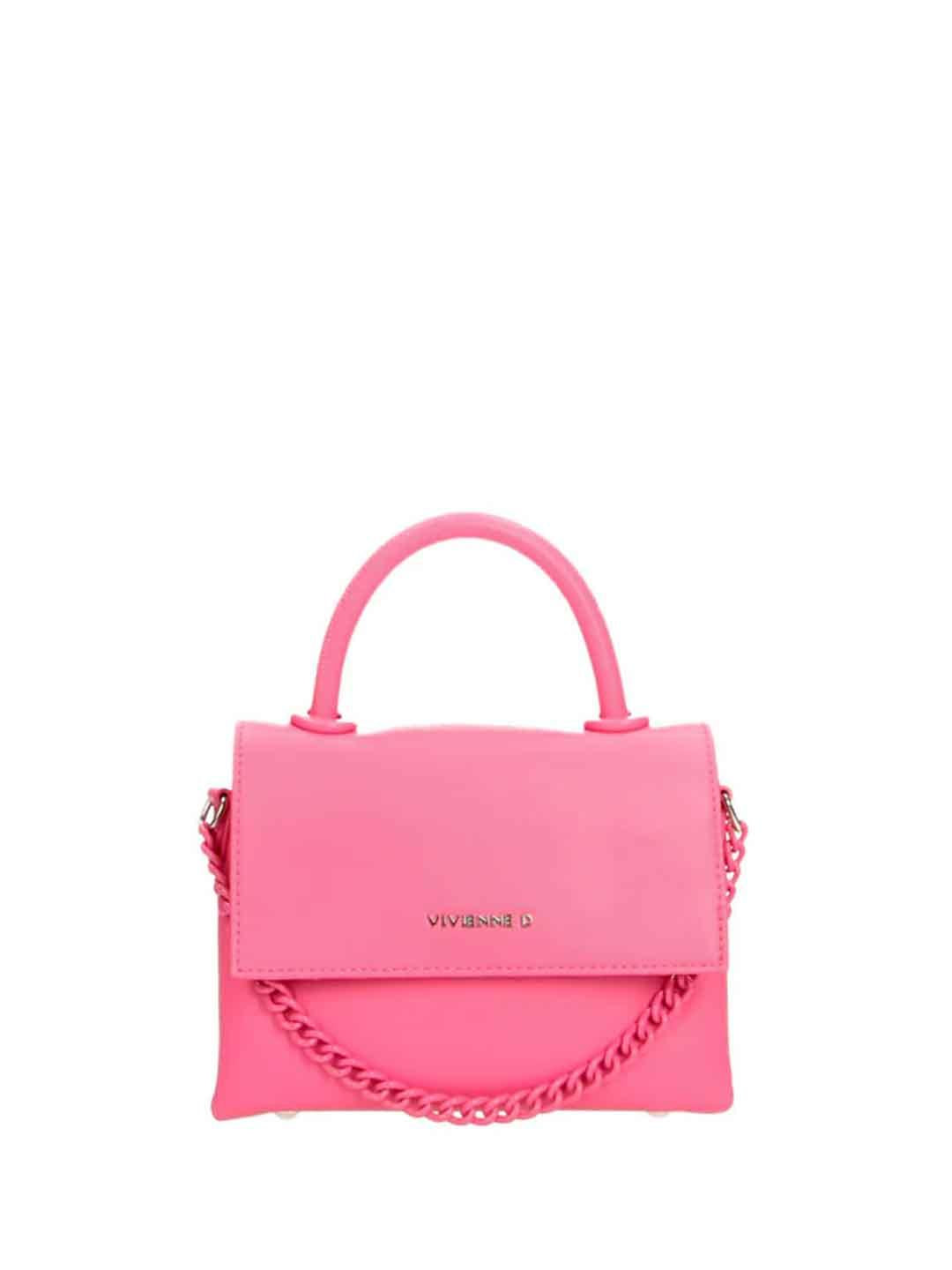Vivienne D Cartella Mini Pop borsa fucsia
