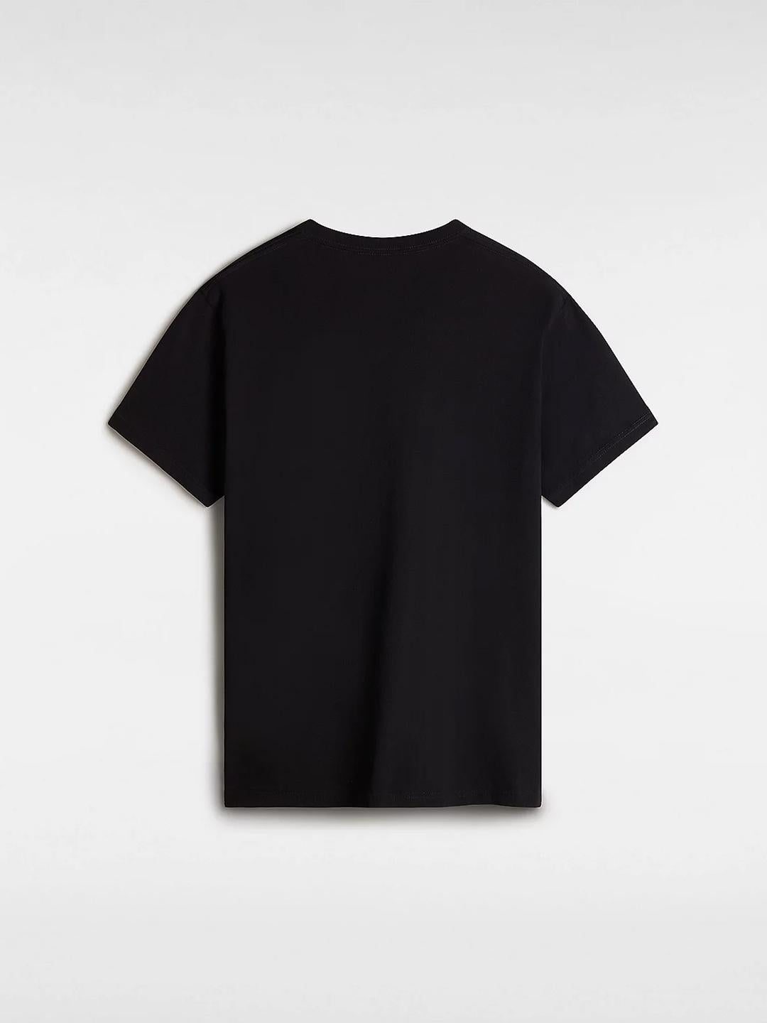 Vans Left Chest t-shirt nero con logo bianco