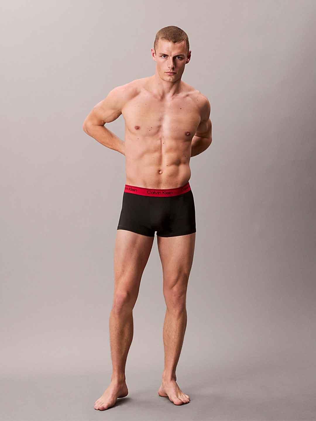Calvin Klein slip rosso set da 3 pezzi