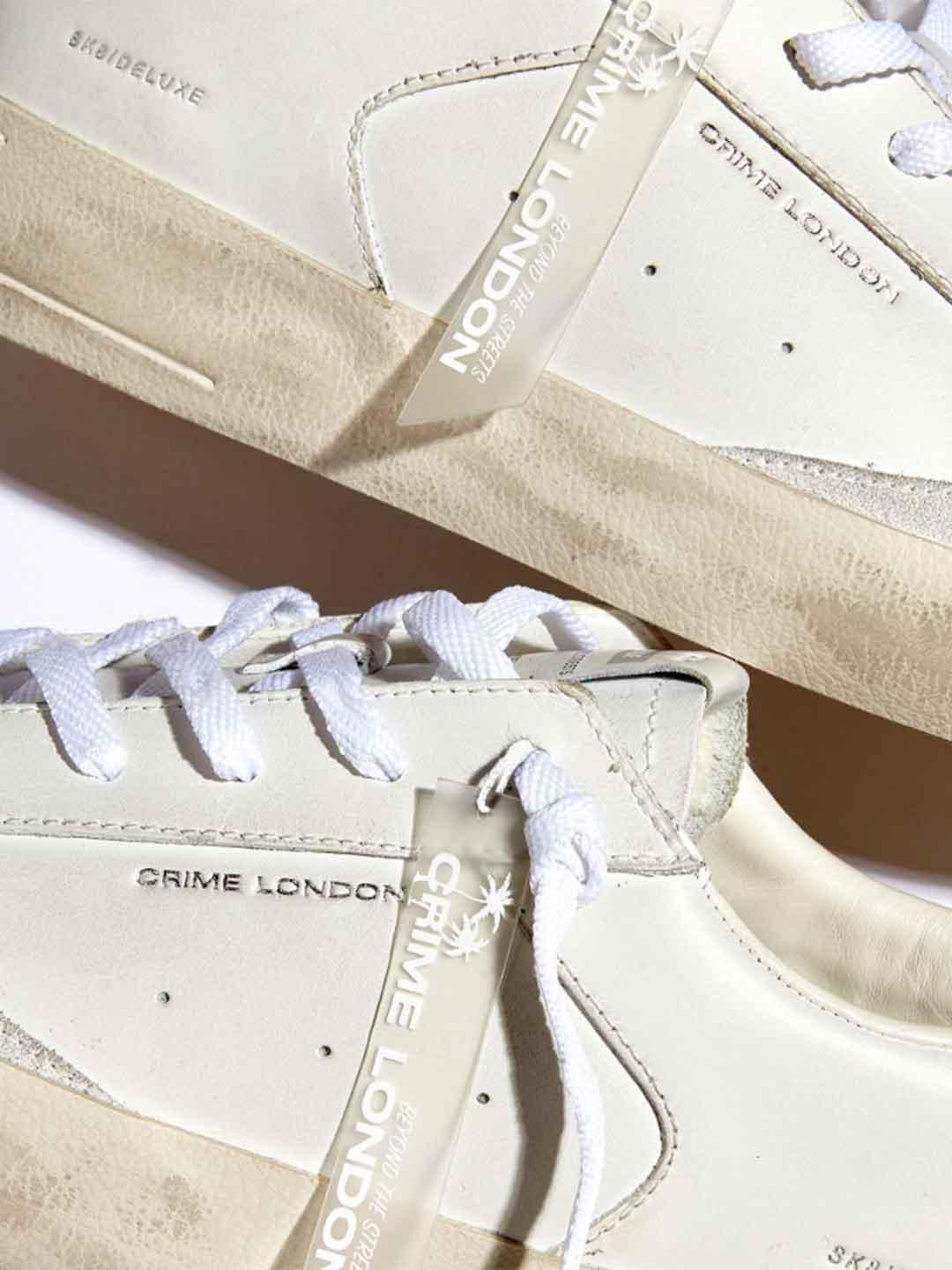 Crime Sk8 Deluxe sneakers bianco