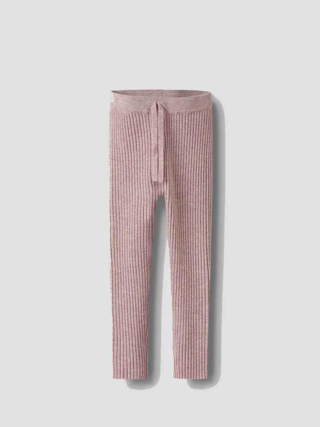 Name It pantalone kids rosa a costine