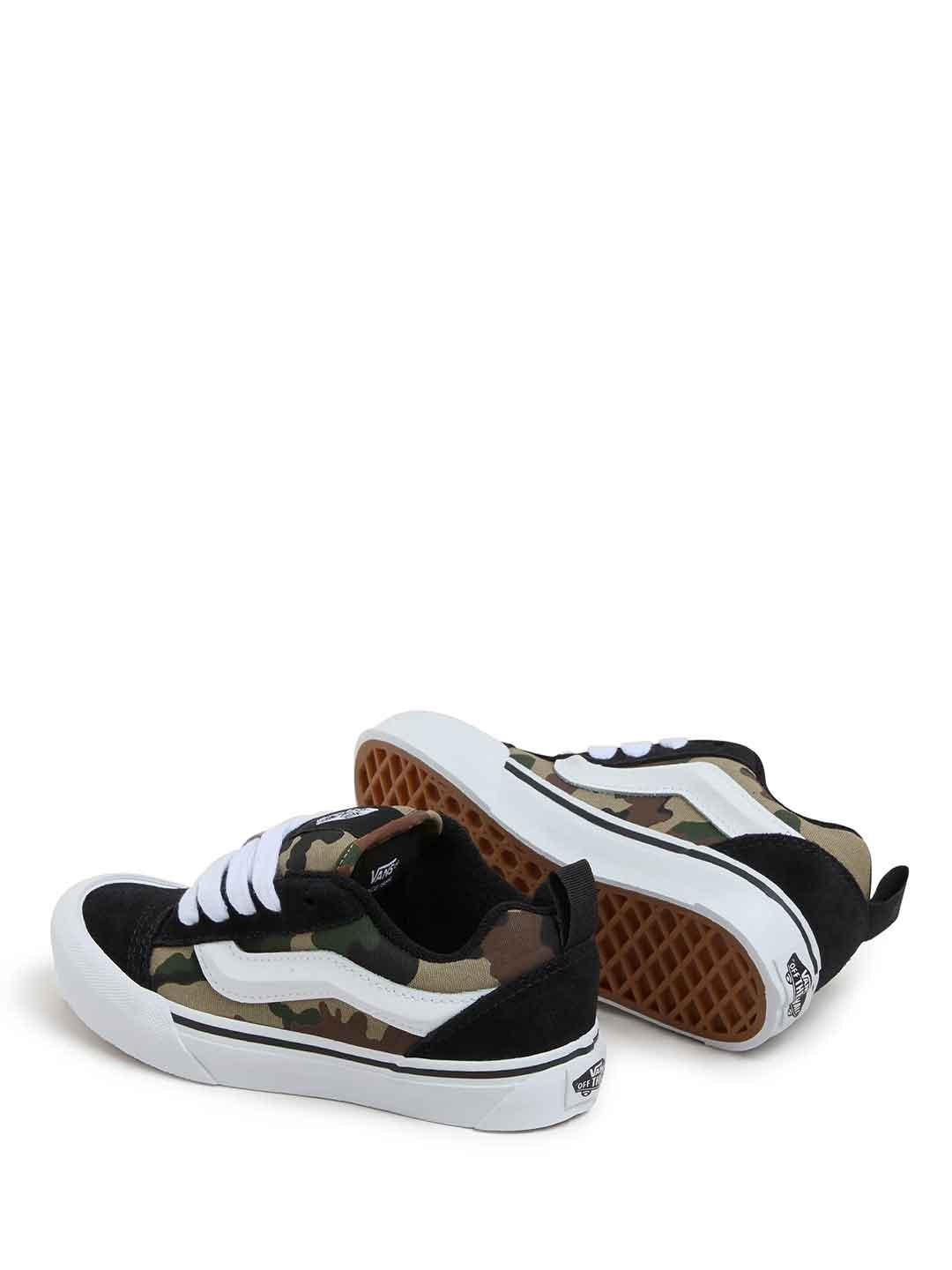 Vans Knu Skool sneakers kids verde mimetico