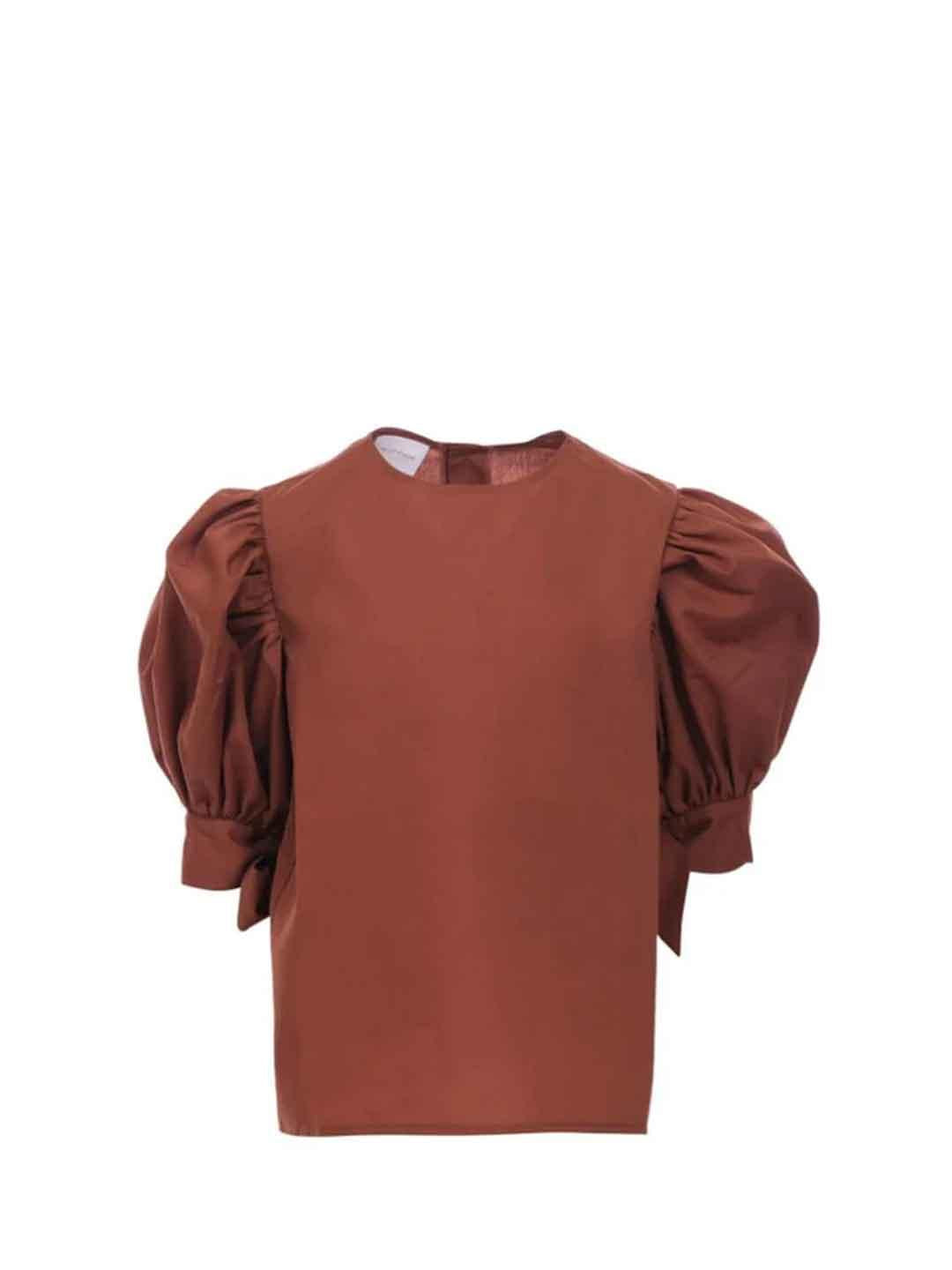 Coco' Et Mama' camicia kids marrone
