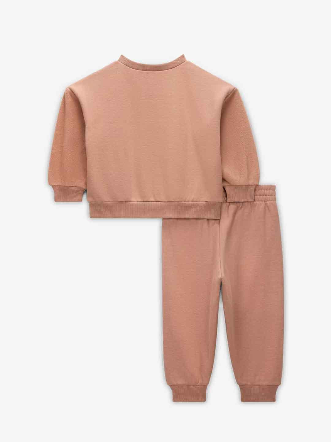 Nike coordinato kids beige
