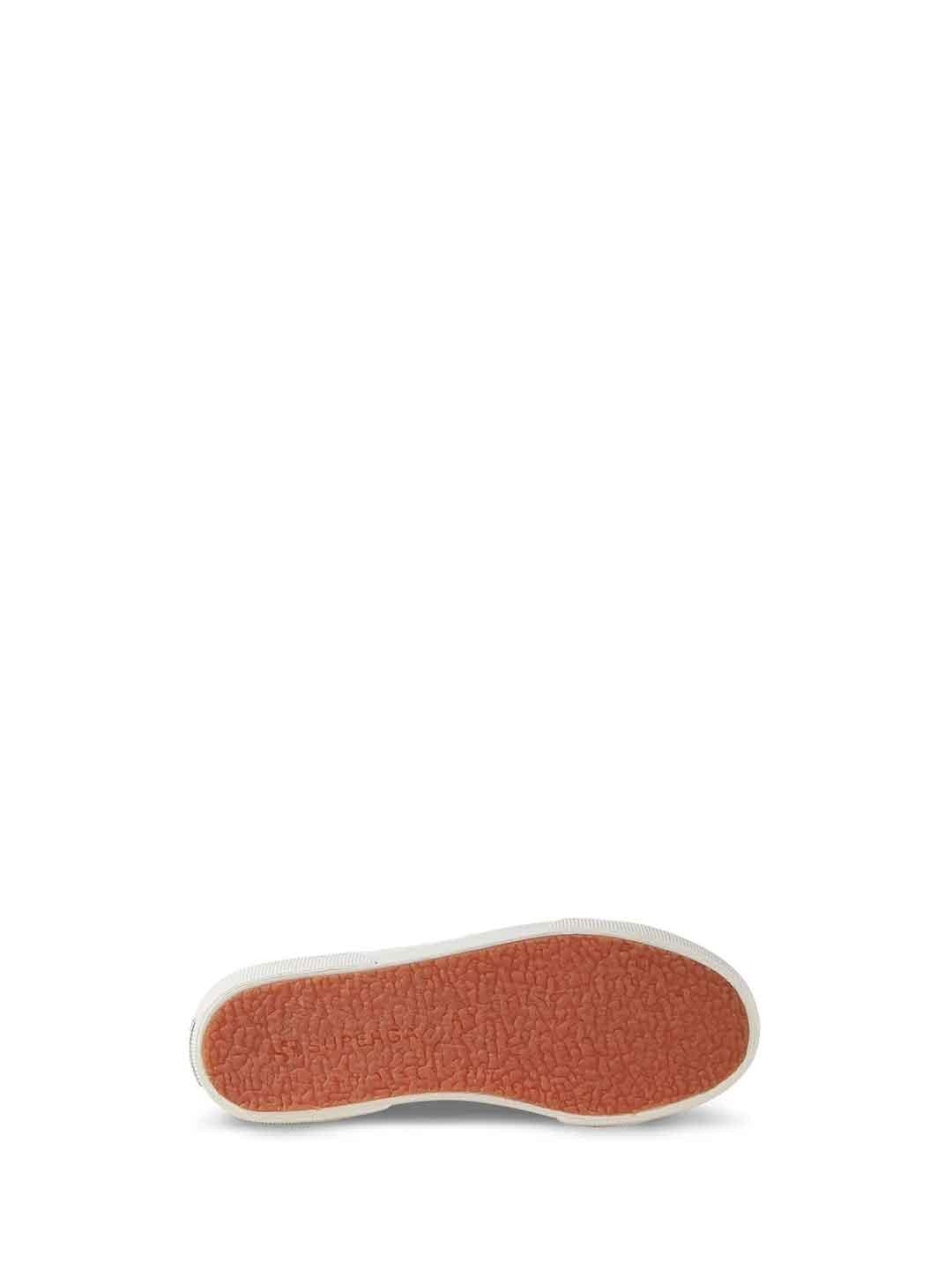 Superga sneakers panna in crochet platform