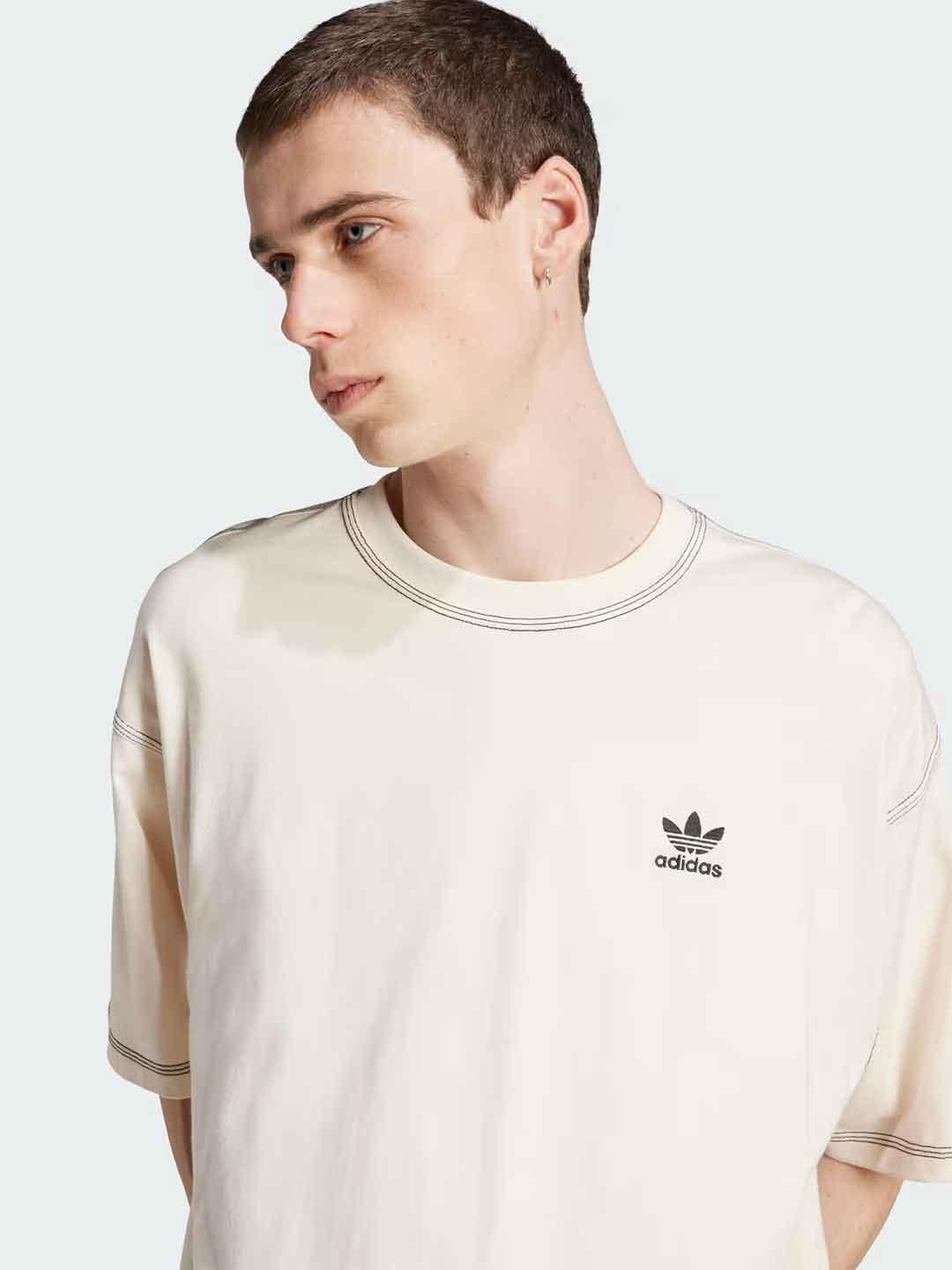Adidas Trefoil Essentials t-shirt panna