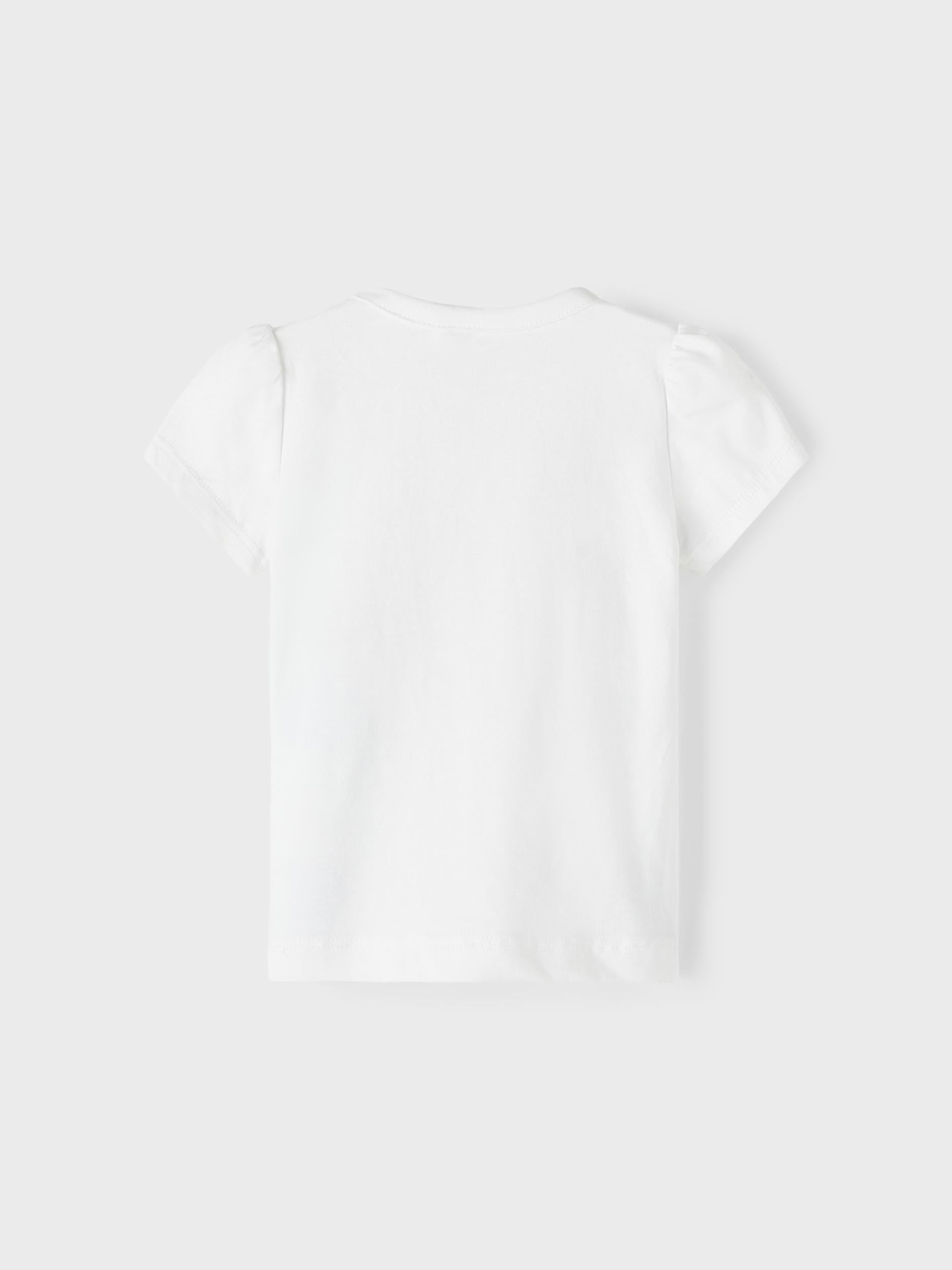 Name It t shirt bianca con stampa neonati