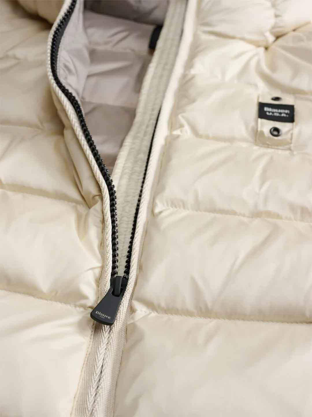Blauer Charme piumino panna sfiancato basic