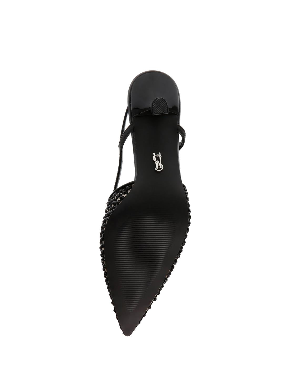 Steve Madden Legaci-MR decolletè nero conn strass