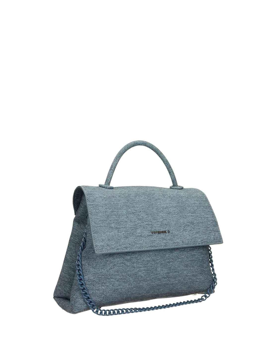 Vivienne D Cartella Pop borsa in jeans