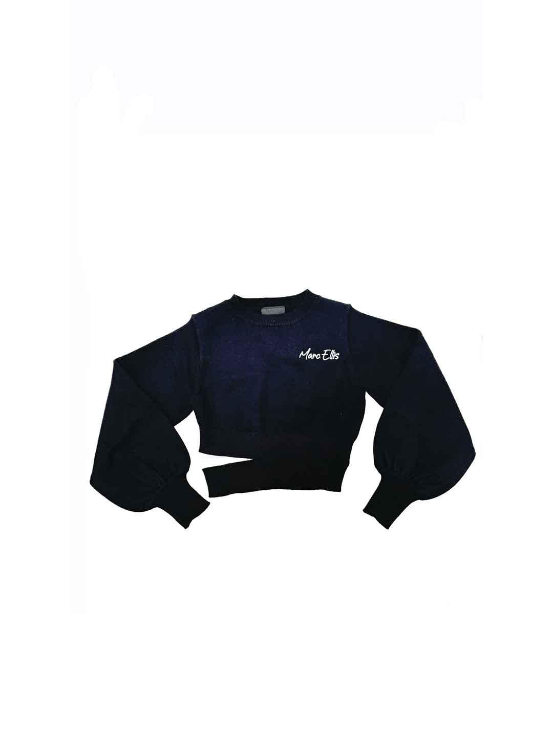 Marc Ellis maglione kids nero crop