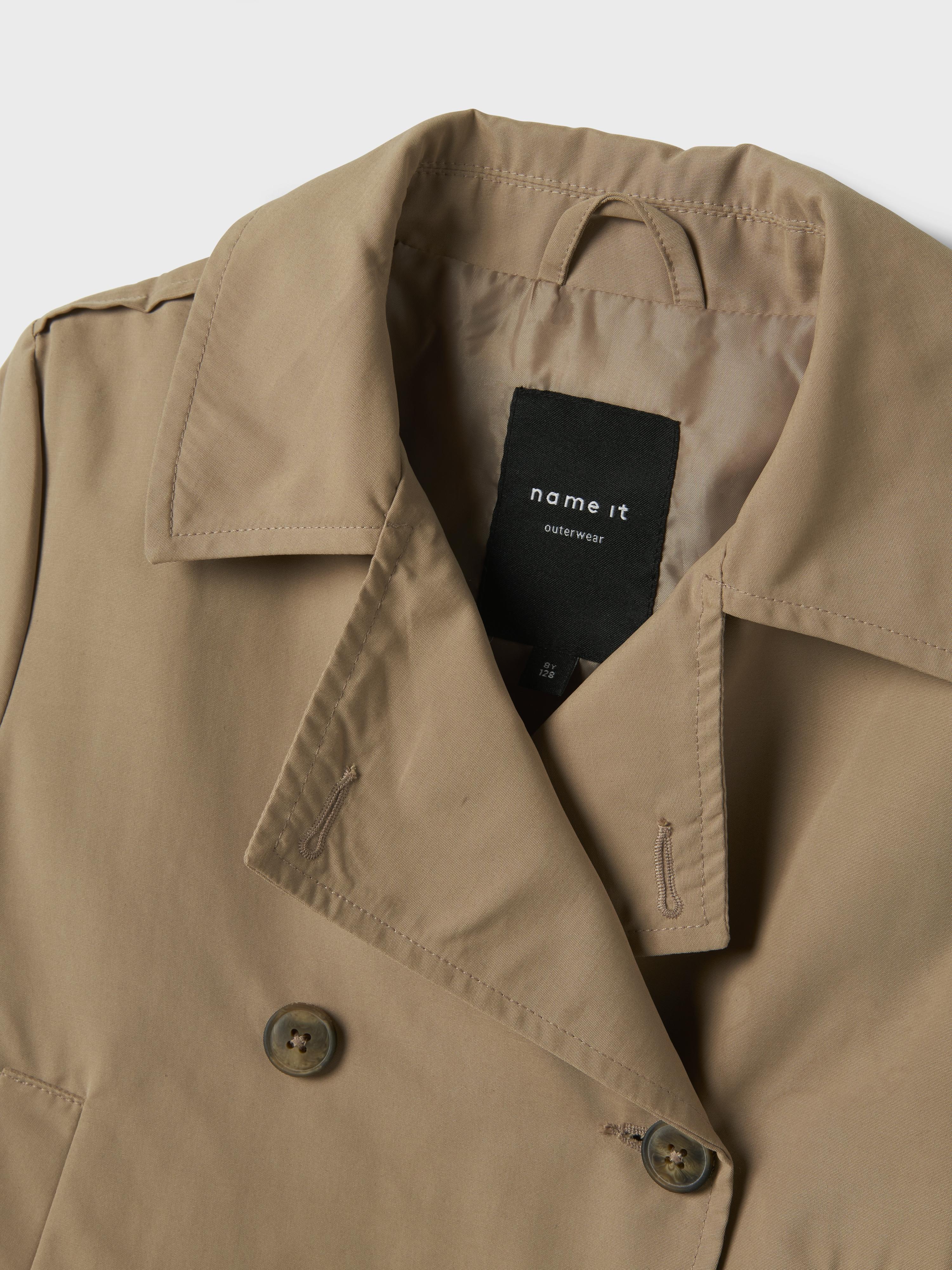 Name It trench kids beige corto