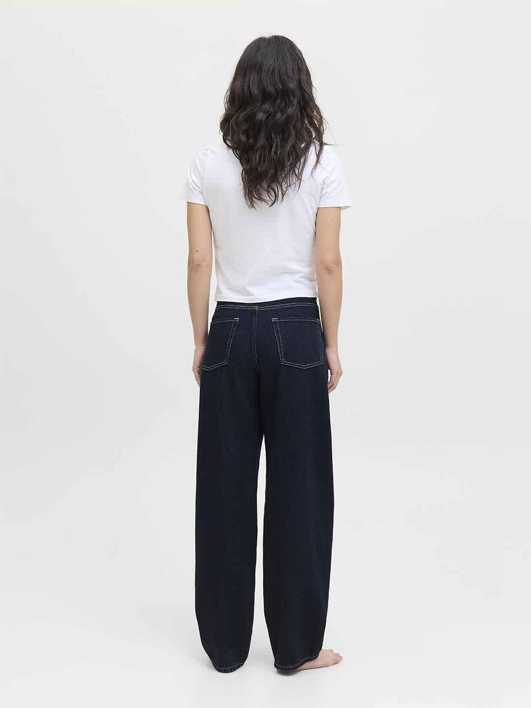 JJXX Fuji jeans scuro barrel