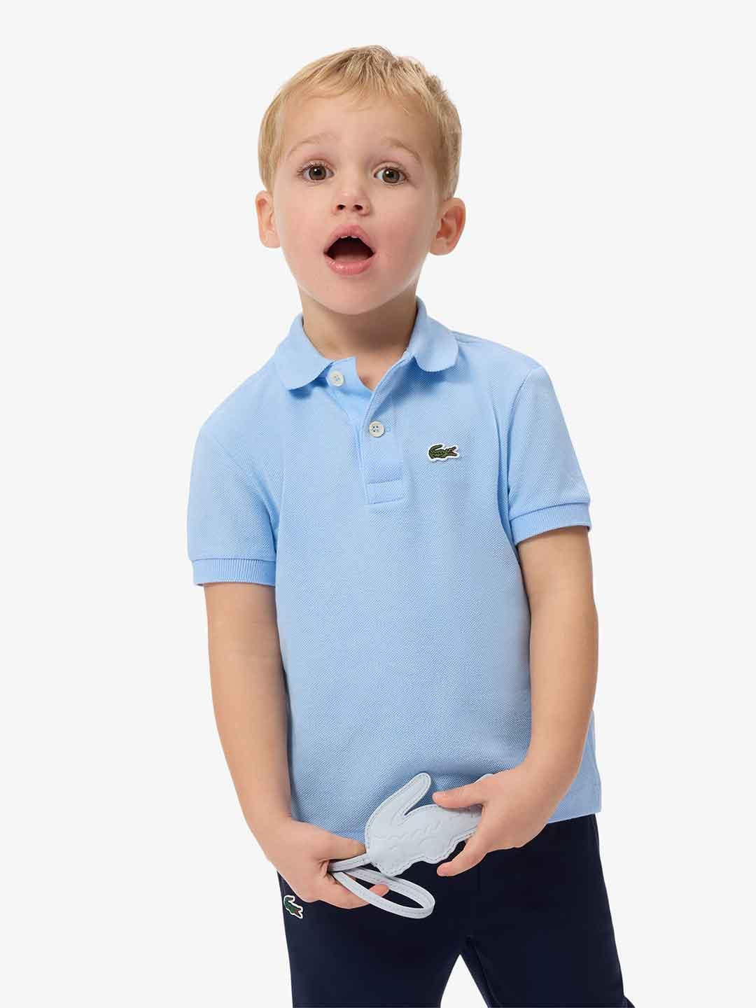 Lacoste t-shirt kids celeste