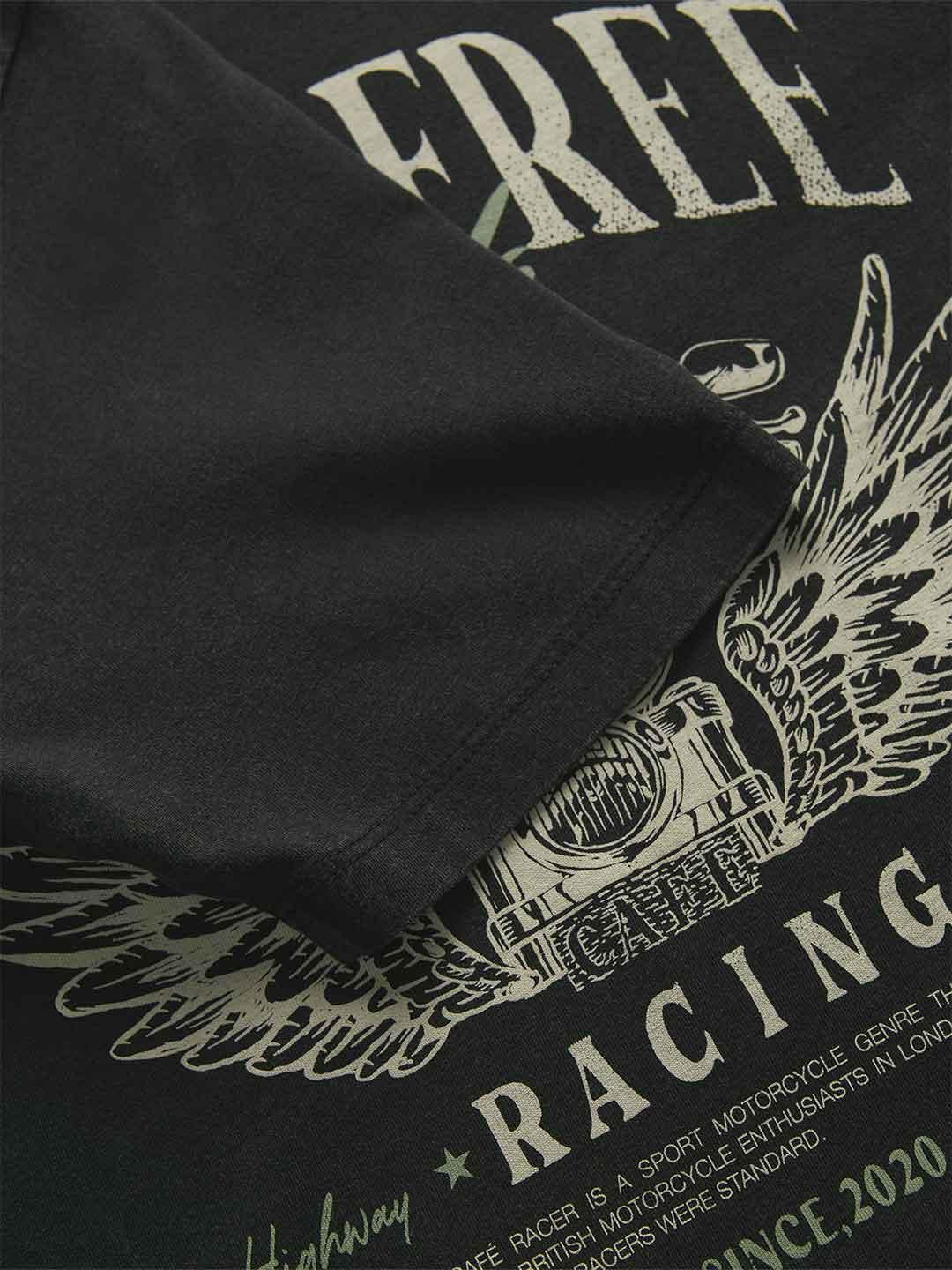 JJXX t-shirt nero Wild e Free