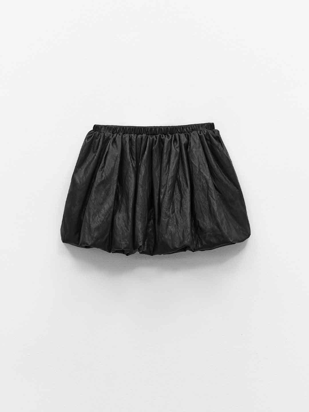 Eleh gonna nero mini in pelle