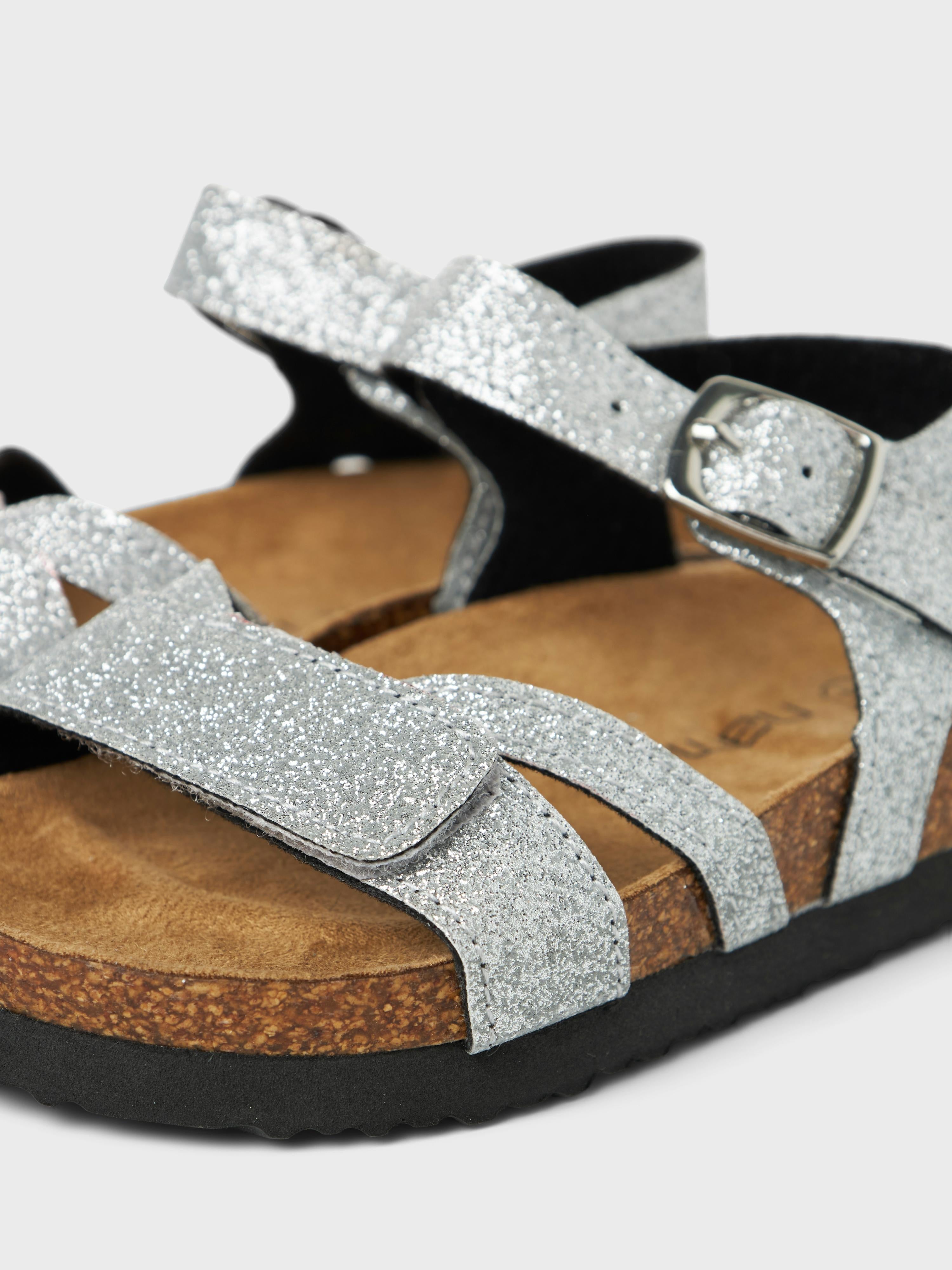 Name It sandali kids argento con glitter