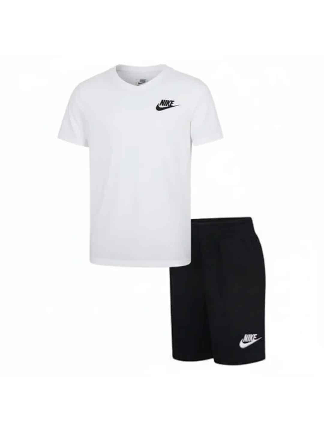 Nike coordinato kids bianco