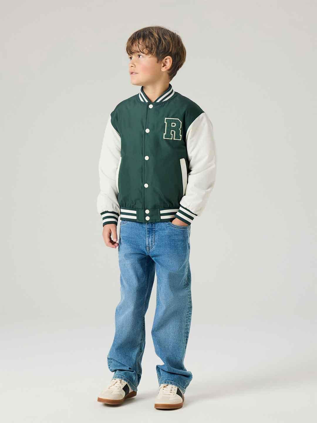 Name It giubbino kids verde con patch R