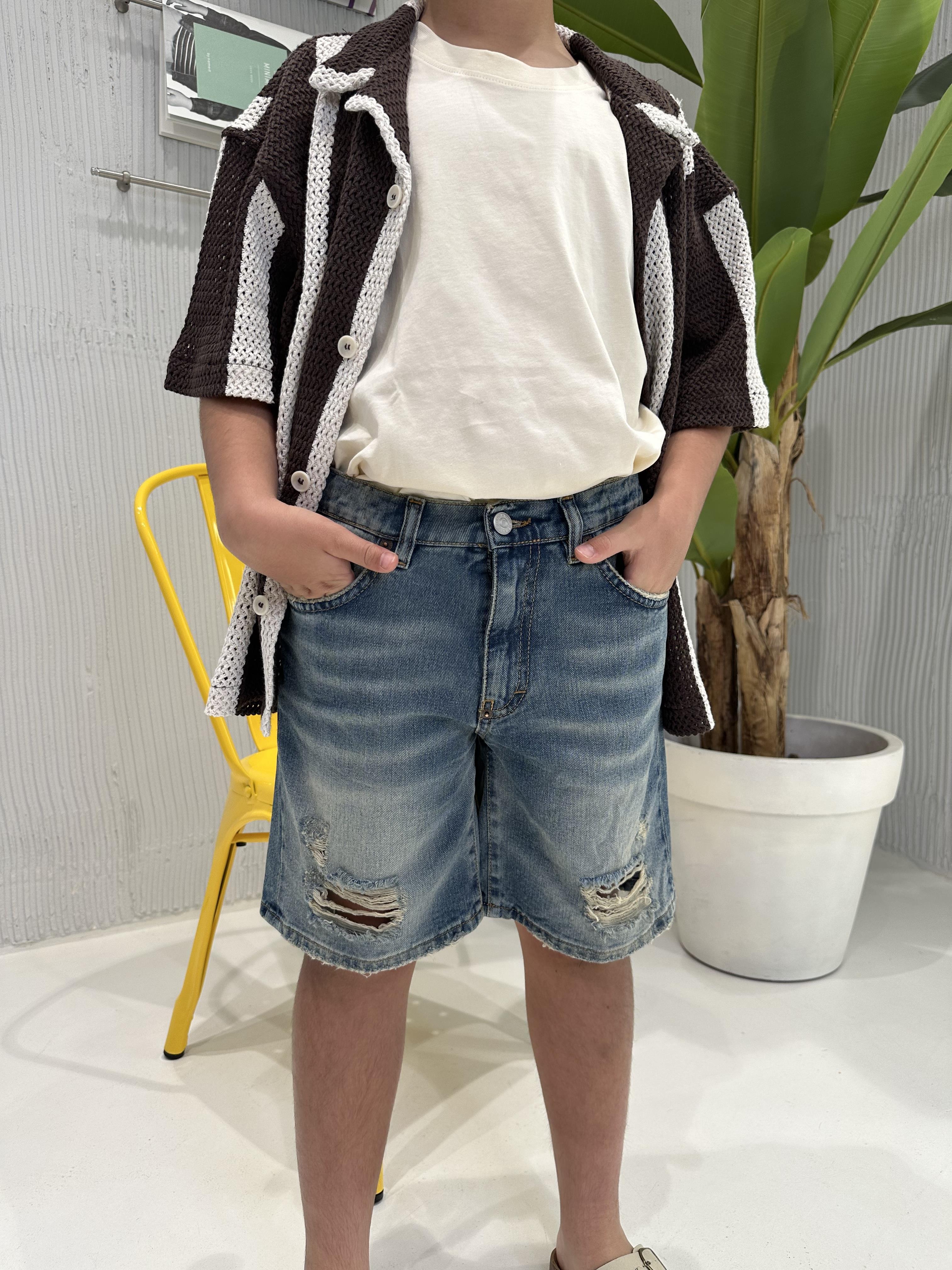 I'M Brian bermuda kids in jeans