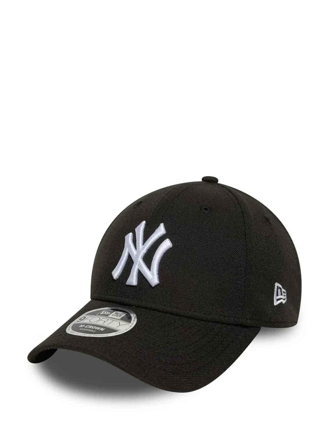 New Era 9FORTY cappello nero con logo bianco
