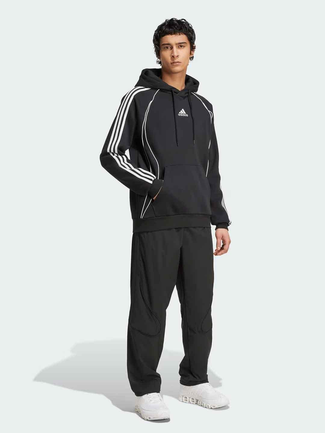 Adidas Adicolor felpa nero con cappuccio