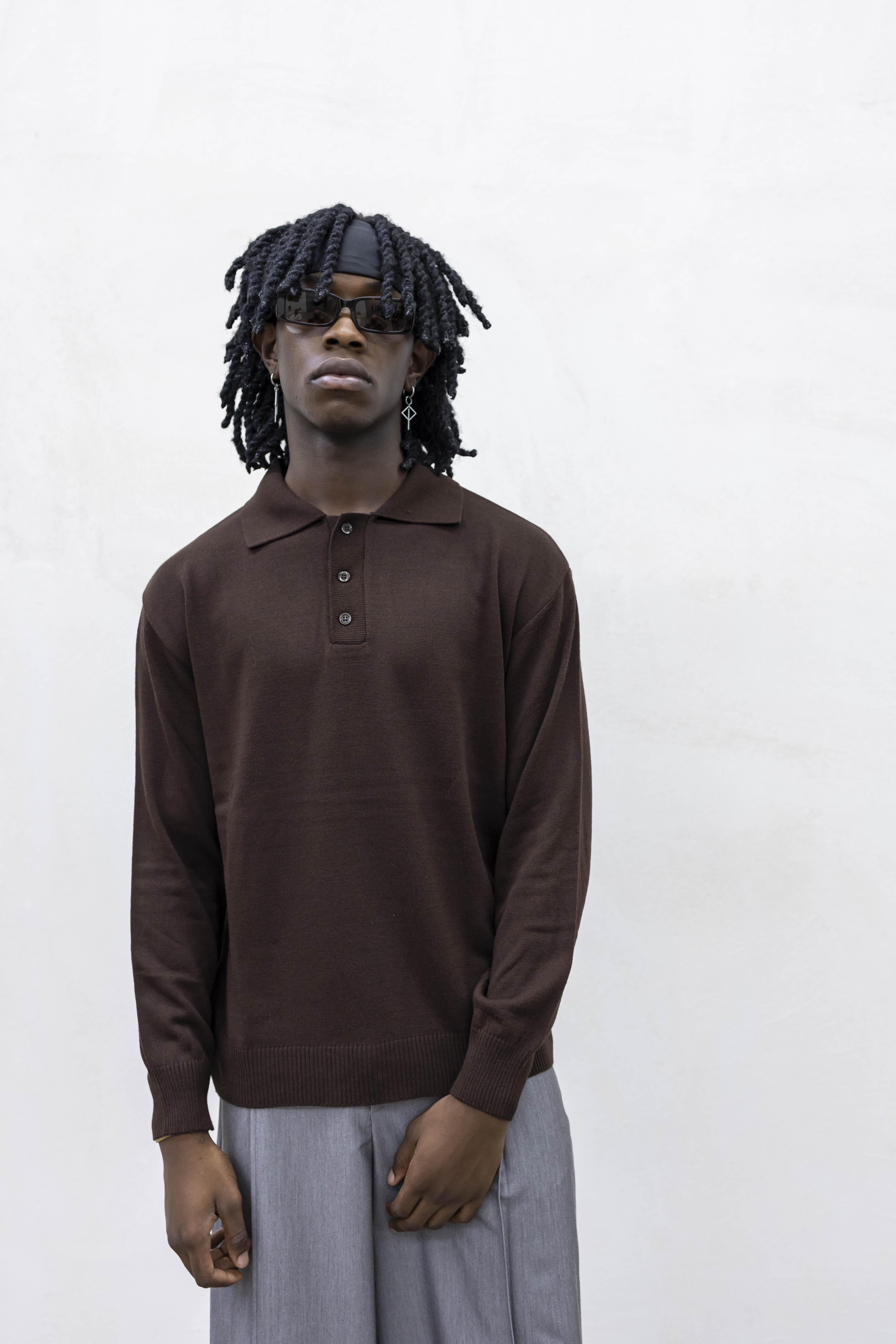 Tokyo polo marrone