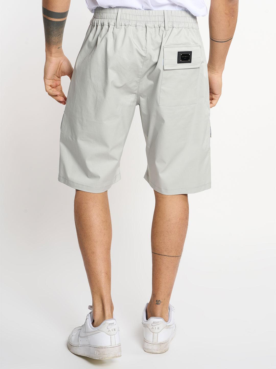 Gavroche bermuda grigio cargo