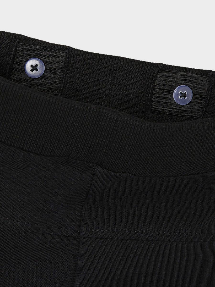 Name It kids shorts in felpa nero