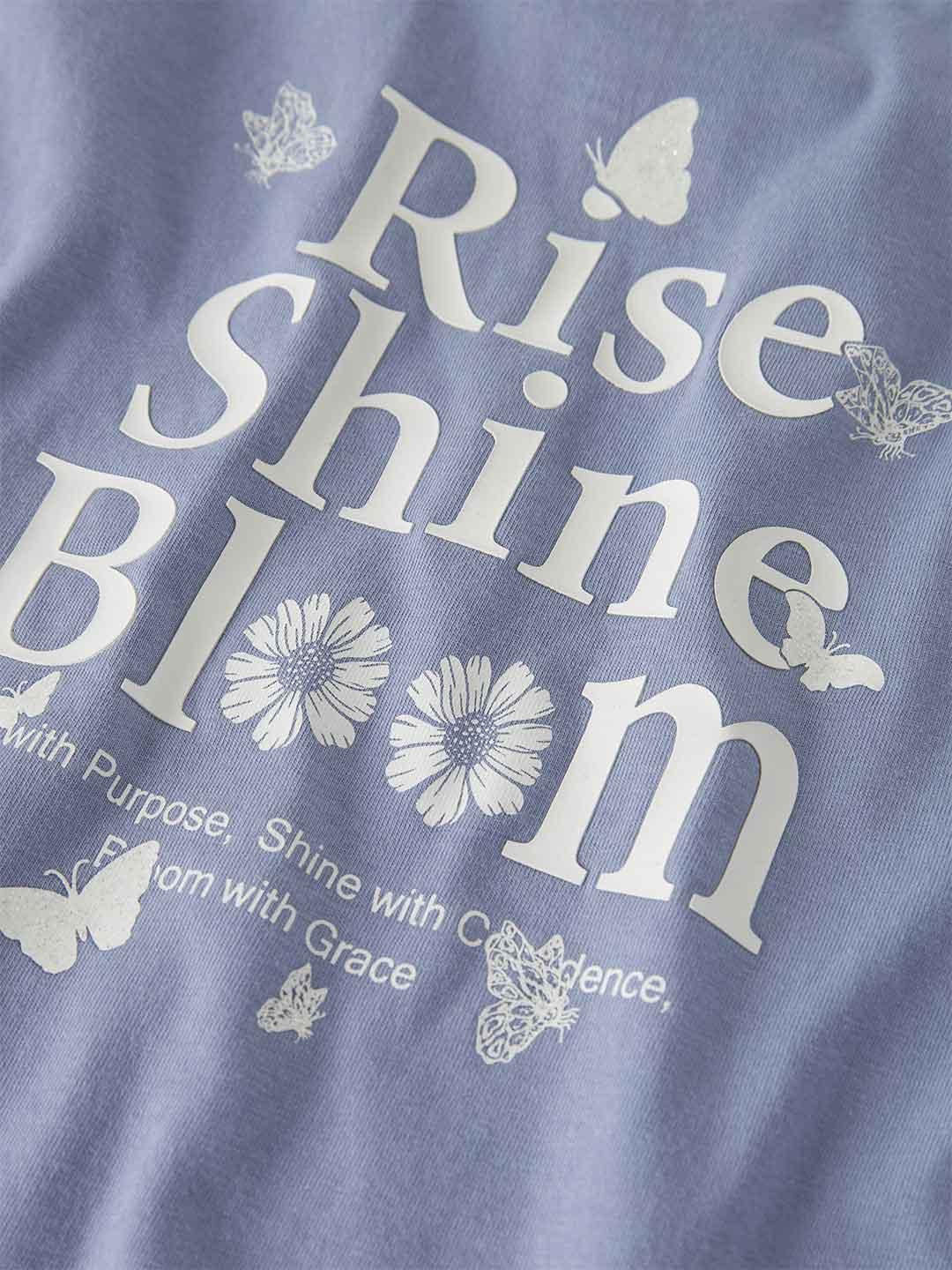 Name It t-shirt kids lilla con stampa farfalle
